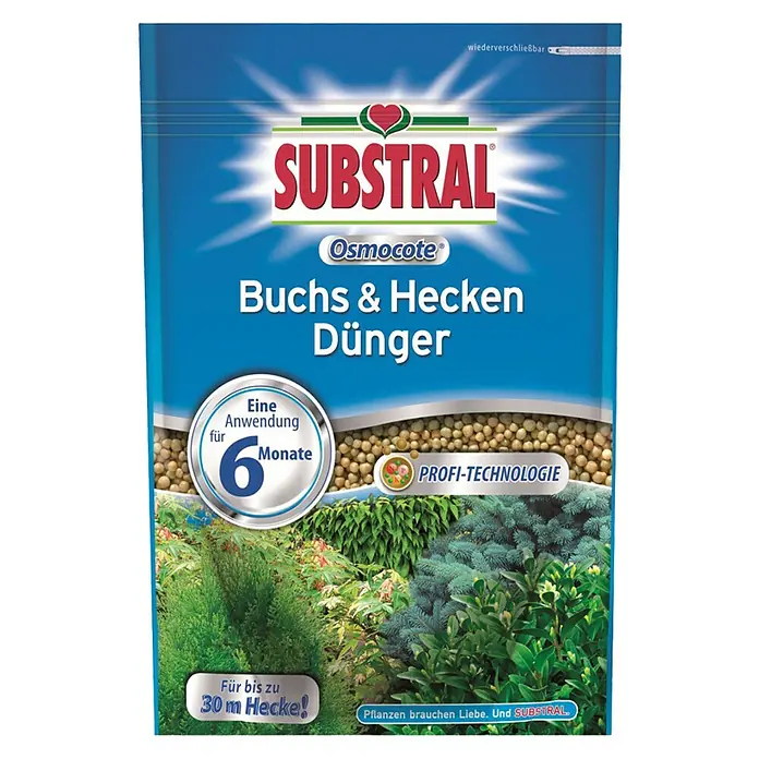 Substral Osmocote Gnojivo za žive ograde - 750 g, Sadržaj je dovoljan za: 30 m živice