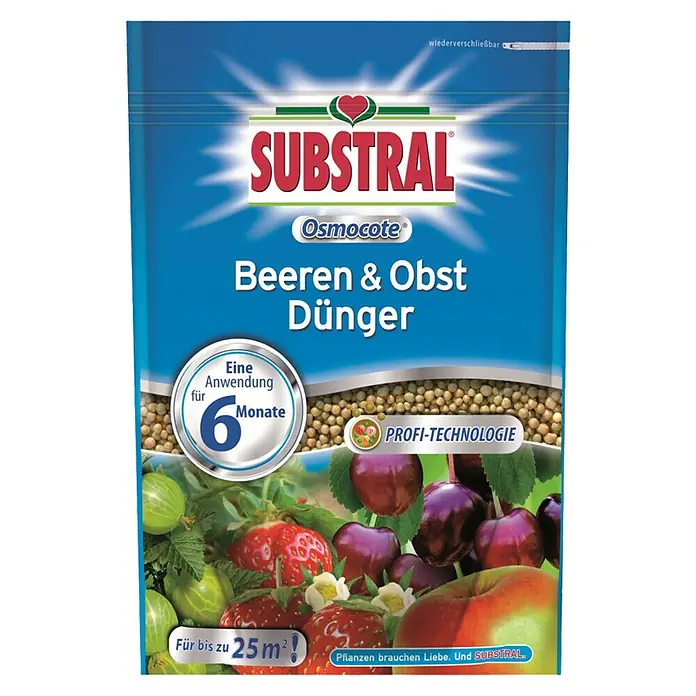 Substral Osmocote Gnojivo za voće - 750 g, Sadržaj je dovoljan za: 25 m² - Pogled sprijeda