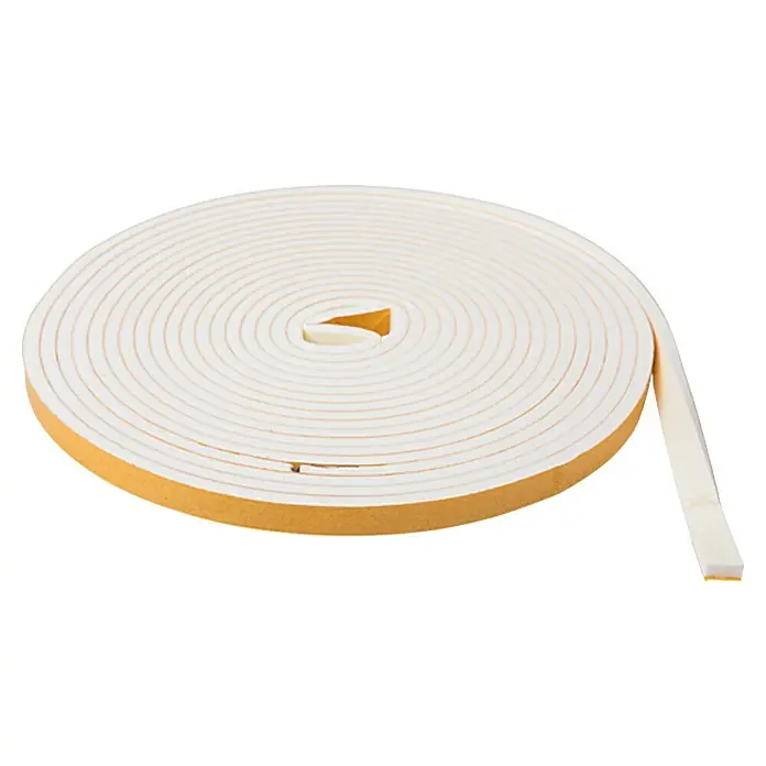 KÄLTESTOPP Trajna brtva - Bijele boje, 6 m x 9 mm x 4 mm, Širine otvora 1,5 – 3,5 mm