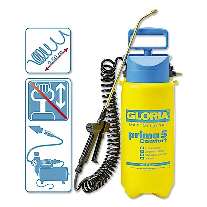 Gloria Uređaj za tlačno prskanje Prima 5 Comfort - 5 l