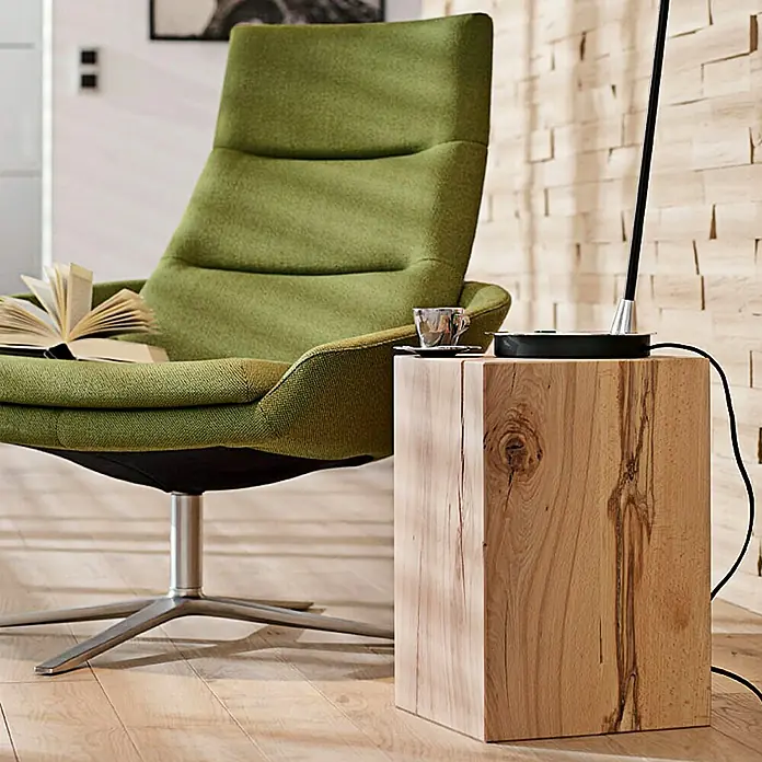Noblewood Massivholzblock - Buche, 30 x 30 x 45 cm