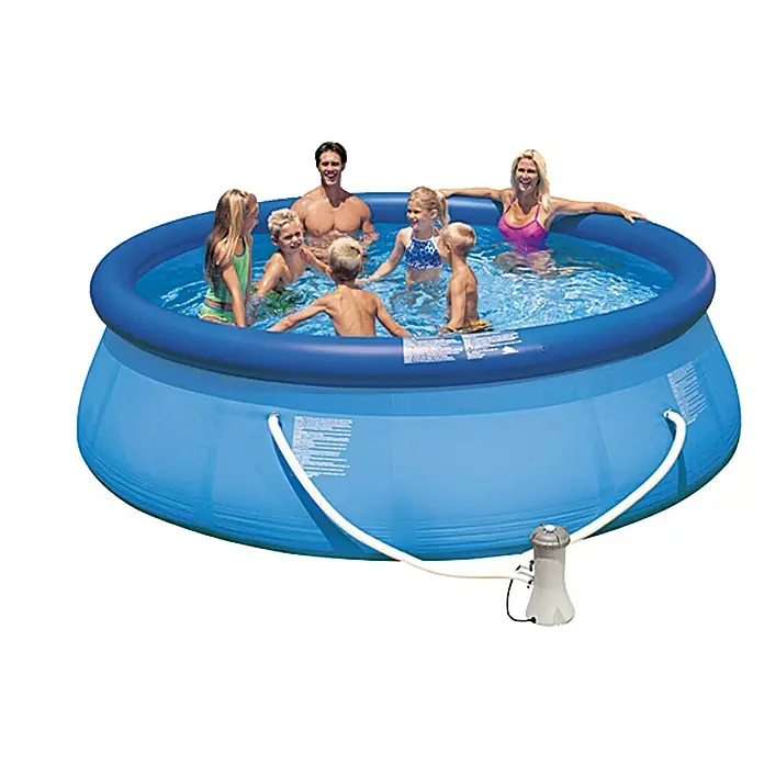 Intex Set piscina fácil - Ø x Al: 366 x 76 cm, 5.620 l, Azul