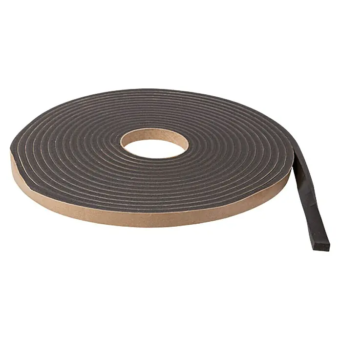KÄLTESTOPP Samoljepljiva brtva za prozore Universal - Antracit, 10 m x 15 mm x 9 mm, Širine otvora 1 – 8,5 mm
