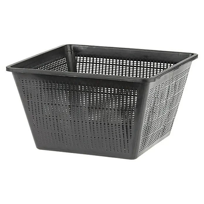 Oase Ukrasna košara za biljke - Četverokutno, 23 cm, 7 l - Pogled sprijeda
