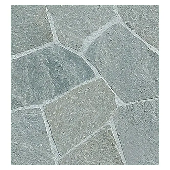 Polygonalplatte - Silber, Stärke: 10 mm - 20 mm, Quarzit, 10 m²