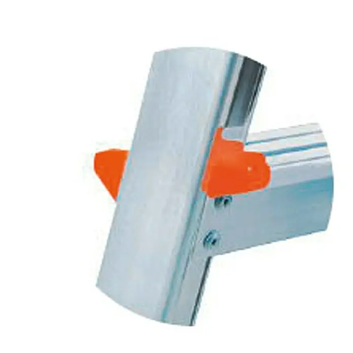 Krause Monto Stufenstehleiter Solidy - Arbeitshöhe: 3,05 m, 5 Stufen, Aluminium, Eimerhaken