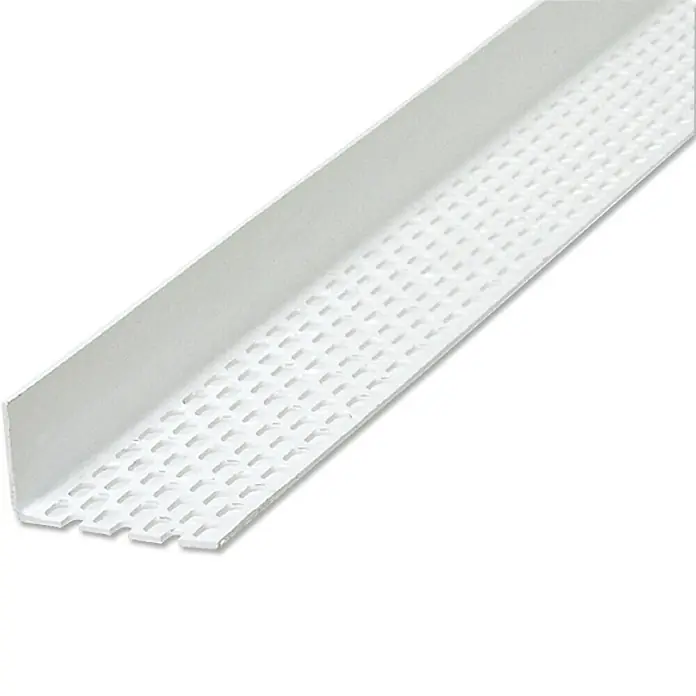 BaukulitVox Basic-Line Lüftungsprofil - Weiß, 2.500 x 70 x 30 mm - Vorderansicht