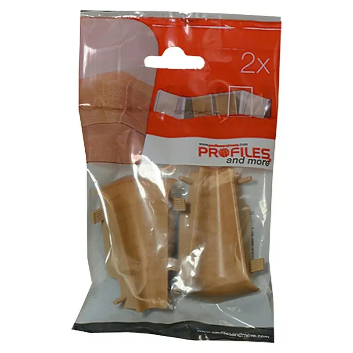 Profiles and more Innenecke FU60L - Birne golden, 2 Stk. - Linke Seitenansicht