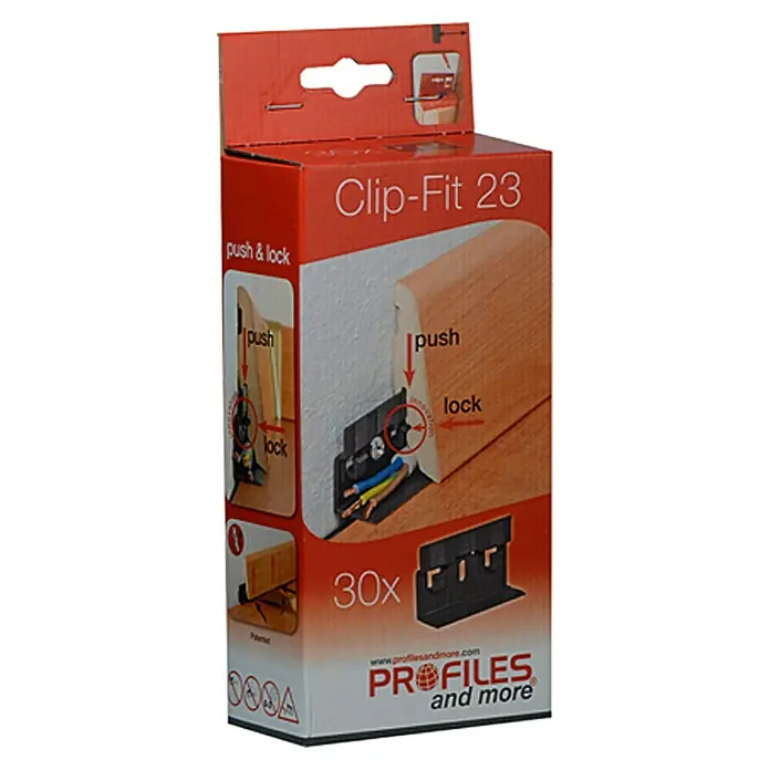 Profiles and more Stezaljke za lajsne Clip-Fit CH23 - 30 kom