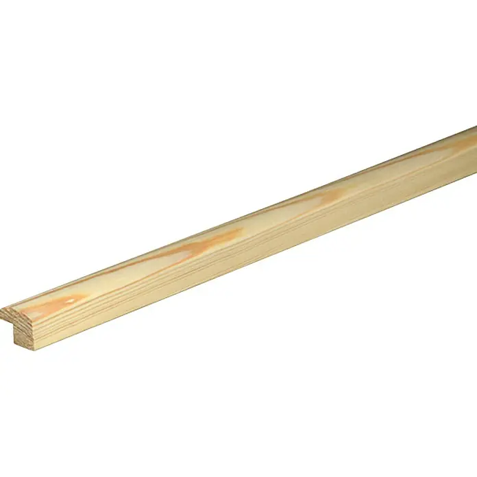 Profilna lajsna SF290 - 2,4 m x 1,7 cm x 2,2 cm, Smreka-bor - Pogled s lijeve strane