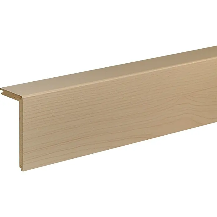 Profiles and more Rohrabdeckleiste - Ahorn, 2,4 m x 41 mm x 91 mm, Gerade