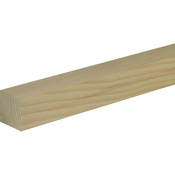 Profiles and more Četvrtasti profil - 1 m x 46 mm x 46 mm, Smreka-bor, Neobrađeno - Pogled s lijeve strane
