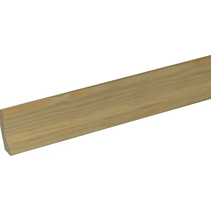 Podna kutna lajsna SF266 - 2,4 m x 1,6 cm x 4,4 cm, Smreka-bor - Pogled s lijeve strane