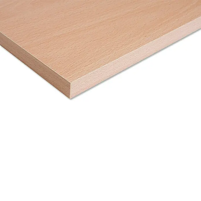 Regalboden - Buche Hell, 80 x 40 x 1,6 cm - Rechte Seitenansicht