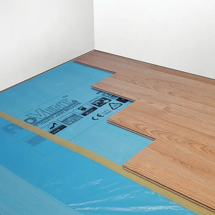 LOGOCLIC Podloga za izolaciju ProVent - 15 m², Debljina: 3 mm - Živopisni prikaz