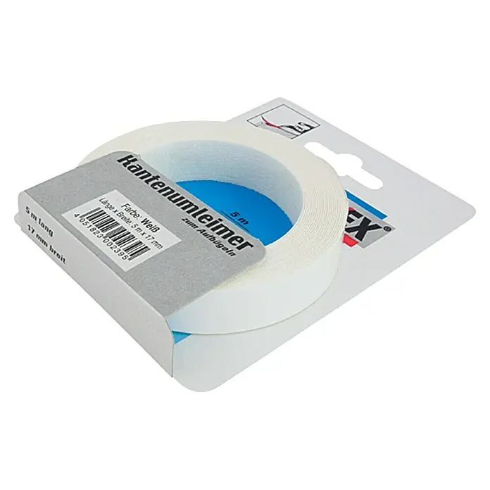 Kantoflex Kantenband - Wit, l x b: 5 m x 17 mm - Zijaanzicht rechts