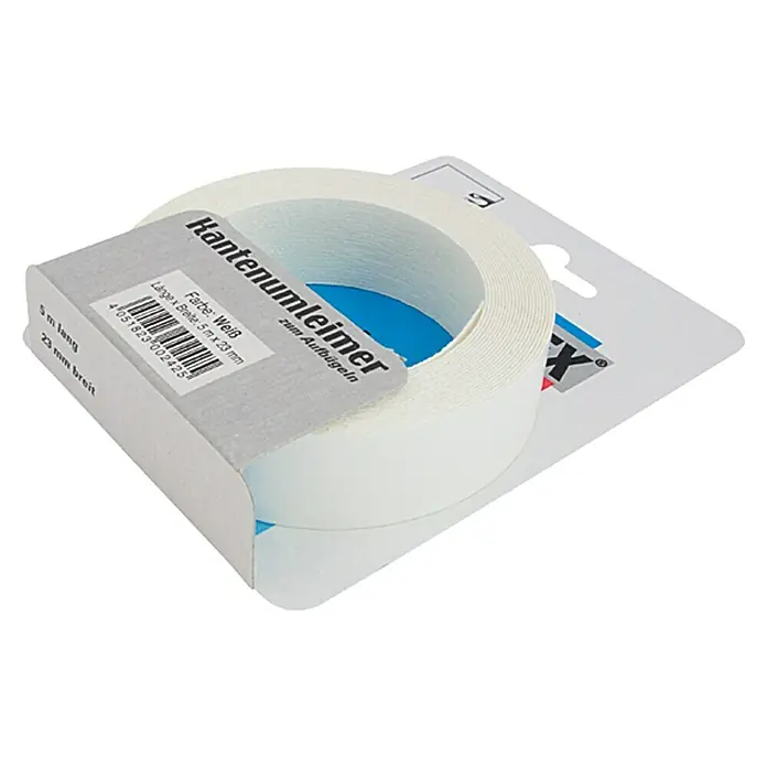 Kantoflex Kantenband - Wit, l x b: 5 m x 23 mm - Zijaanzicht rechts