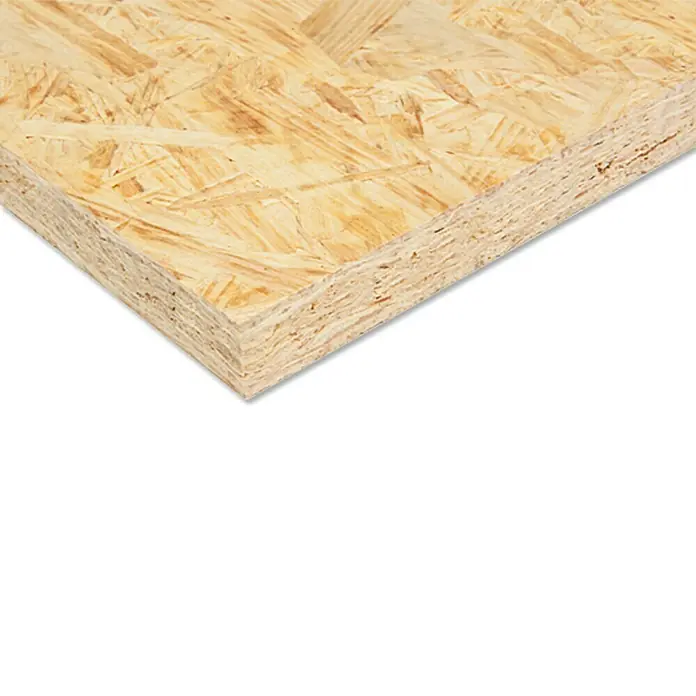 OSB-Platte nach Maß Typ 2 - Holzmix, Max. Zuschnittsmaß: 2.770 x 2.070 mm, Stärke: 18 mm - Rechte Seitenansicht