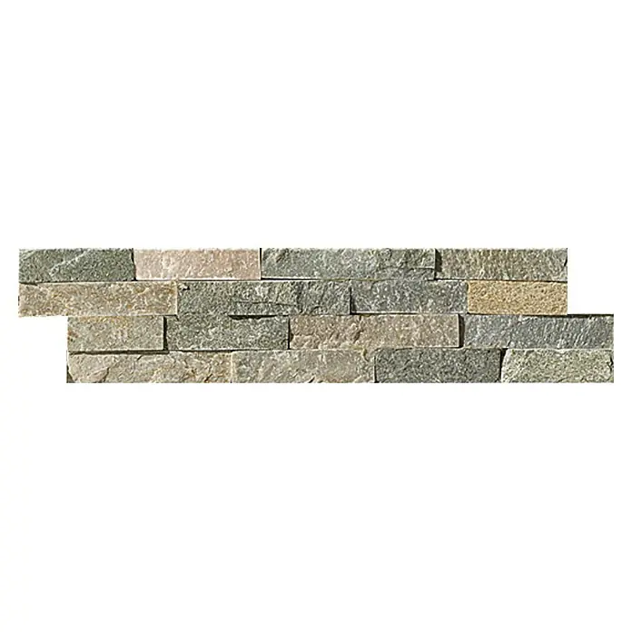 Pločice od ukrasnog kamena Dünn - 10 x 40 cm, Bež boje, Izgled kamena