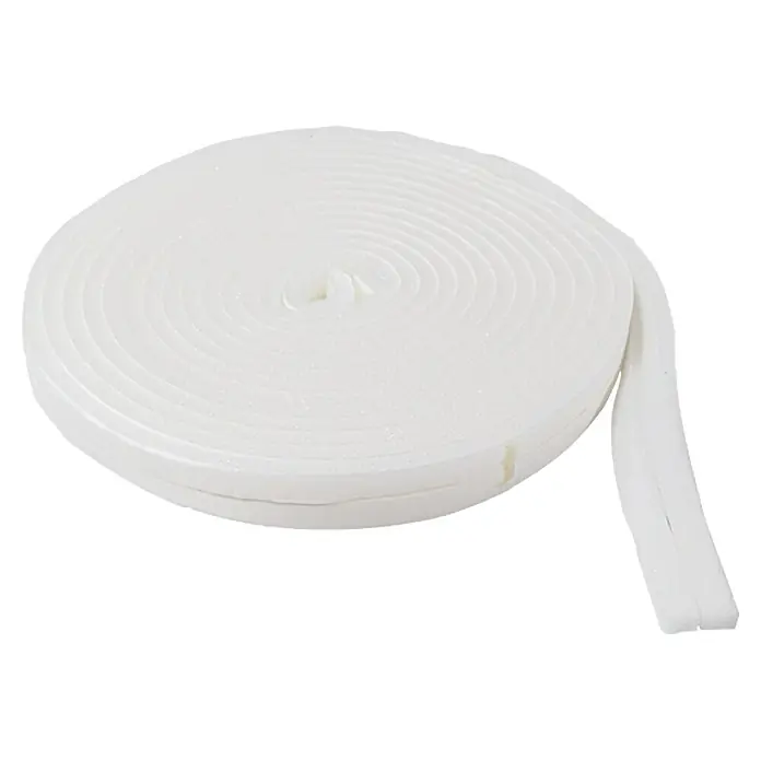 KÄLTESTOPP Samoljepljiva brtva za prozore - Bijele boje, 10 m x 10 mm x 6 mm, Širine otvora 1 – 5 mm