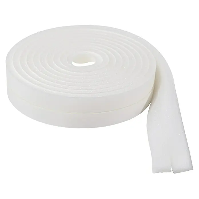 KÄLTESTOPP Samoljepljiva brtva za prozore - Bijele boje, 6 m x 15 mm x 6 mm, Širine otvora 1 – 5 mm