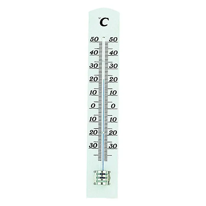 TFA Dostmann Innen-Thermometer - Weiß, Analog - Vorderansicht