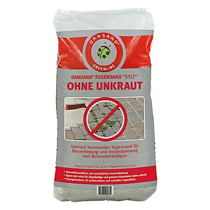Dansand Fugensand No Grow - Sand/Neutral, Fugenbreite: 1 mm - 5 mm, 20 kg
