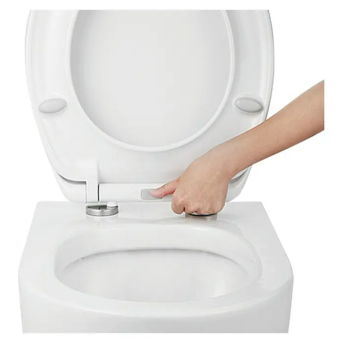 Poseidon WC daska Kea - Samospuštajuća, Duroplast, Bijele boje
