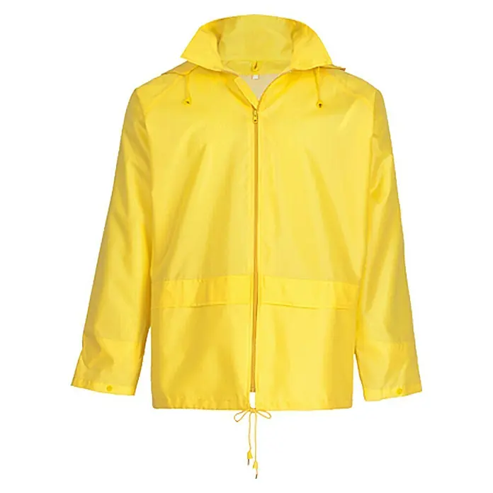Regenjacke - XL, 100% Polyester - Vorderansicht