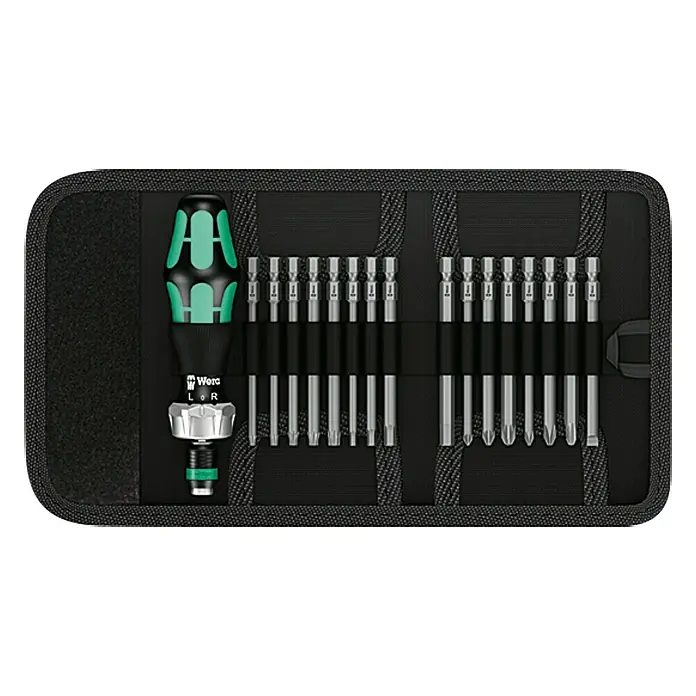 Wera Werkzeug-Set Kraftform Kompakt Vario 60 RA - 17 -tlg.