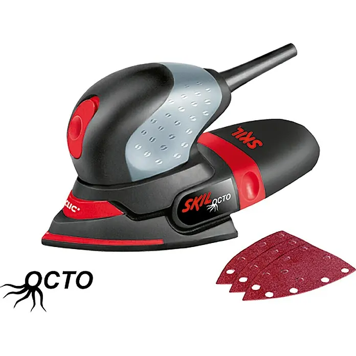 Skil Multischleifer 7207 AA - 100 W, 24.000 U/min - Linke Seitenansicht
