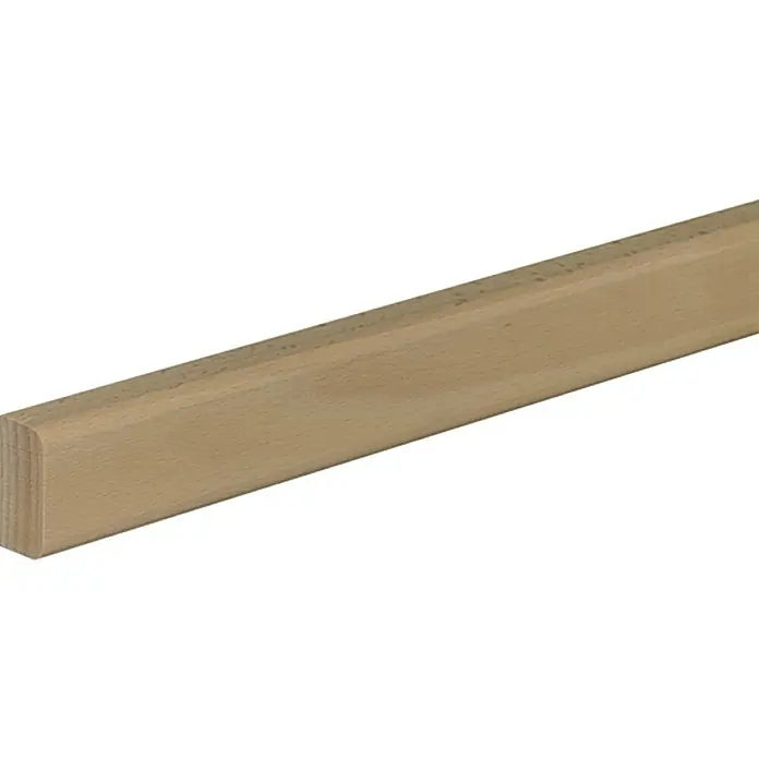 Profiles and more Drvena letvica - 0,95 m x 40 mm x 20 mm, Bukva, Neobrađeno - Pogled s lijeve strane