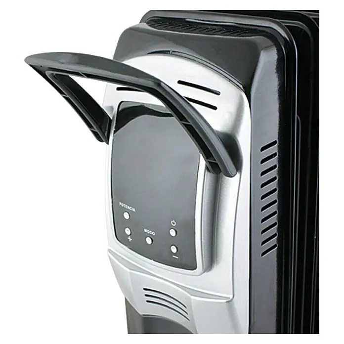 Voltomat HEATING Radiador de aceite - 2.000 W, Número de elementos: 9 ud., Negro - Primer plano