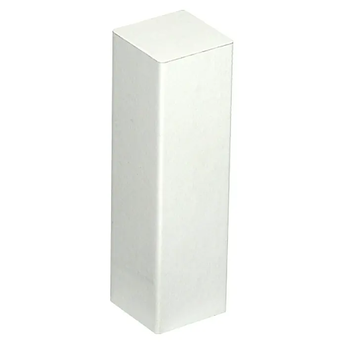 Profiles and more Kutni stupić za lajsnu - 18 x 18 x 62 mm, Bijele boje, 2 kom - Pogled s desne strane