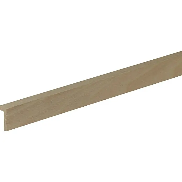 Profiles and more Falzleiste - 95 cm x 29 mm x 13 mm, Buche, Unbehandelt