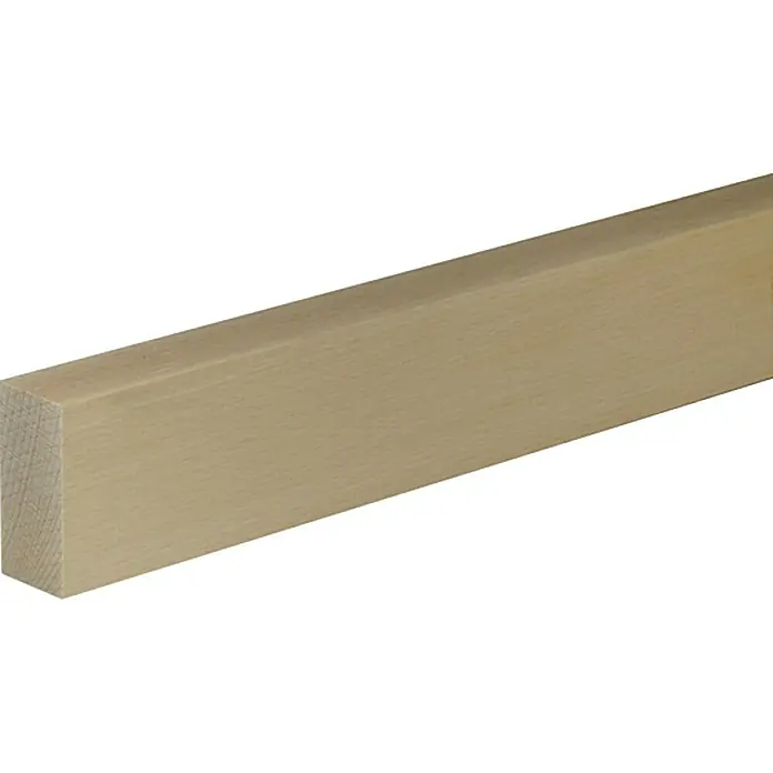 Profiles and more Pravokutna letva - 0,95 m x 60 mm x 29 mm, Bukva, Neobrađeno