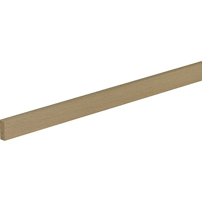 Profiles and more Pravokutna letva - 0,95 m x 23 mm x 8 mm, Bukva, Neobrađeno