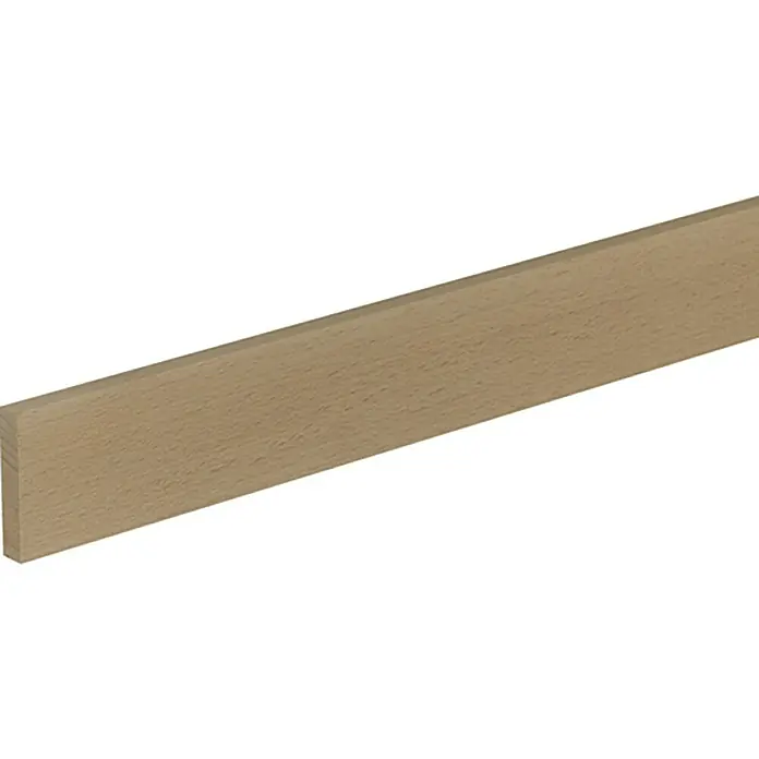 Profiles and more Pravokutna letva - 0,95 m x 45 mm x 8 mm, Bukva, Neobrađeno