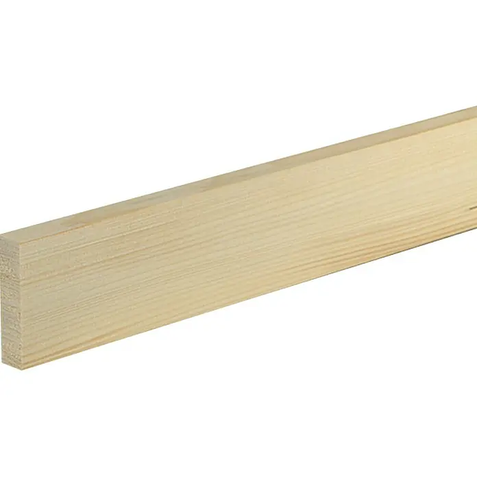 Ravni profil - 2,4 m x 1,3 cm x 6 cm, Smreka-bor