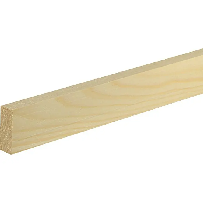 Ravni profil - 2,4 m x 1,9 cm x 4,6 cm, Smreka-bor - Pogled s lijeve strane