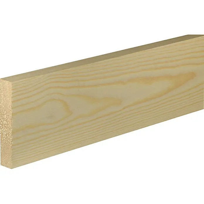 Ravni profil - 2,4 m x 1,9 cm x 9,6 cm, Smreka-bor