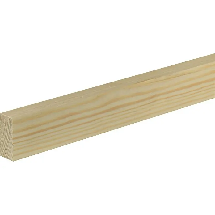Ravni profil - 2,4 m x 2,3 cm x 4,6 cm, Smreka-bor - Pogled s lijeve strane
