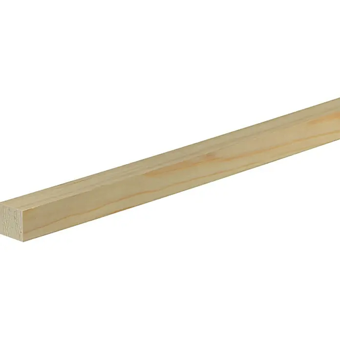 Četvrtasti profil - 2,4 m x 2,3 cm x 2,3 cm, Smreka-bor - Pogled s lijeve strane