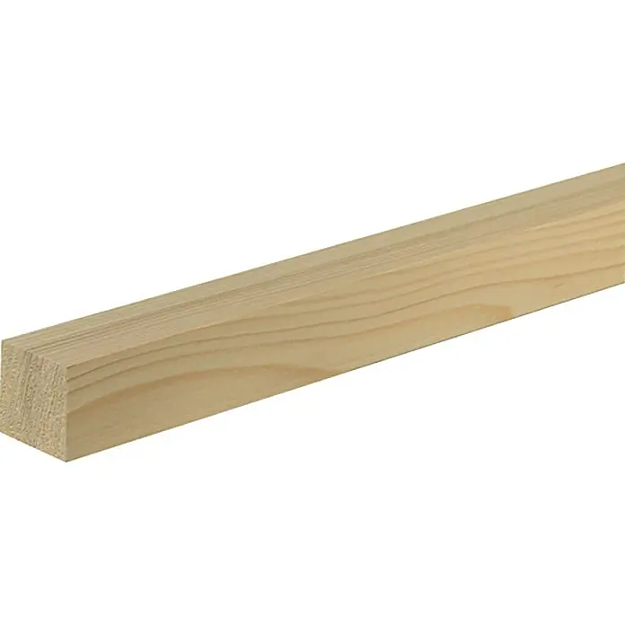 Četvrtasti profil - 2,4 m x 3,5 cm x 3,5 cm, Smreka-bor - Pogled s lijeve strane
