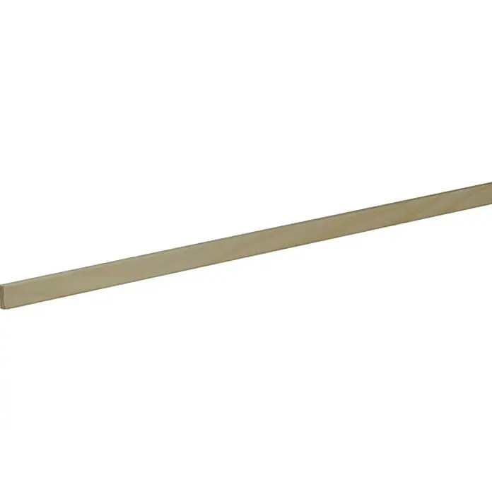 Ravni profil - 2,4 m x 0,5 cm x 1,3 cm, Smreka-bor - Pogled s lijeve strane
