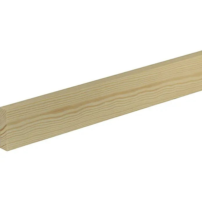 Ravni profil - 2,4 m x 1,3 cm x 4,6 cm, Smreka-bor - Pogled s lijeve strane