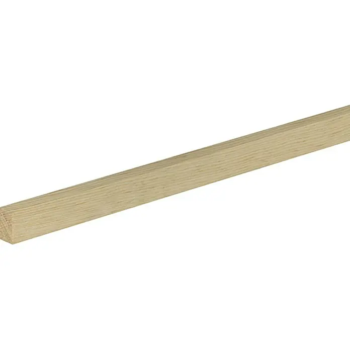 Profiles and more Ravni profil - 1 m x 23 mm x 13 mm, Smreka-bor, Neobrađeno - Pogled s lijeve strane
