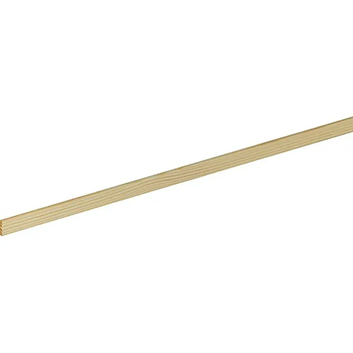 Profiles and more Ravni profil - 1 m x 10 mm x 3 mm, Smreka-bor, Neobrađeno - Pogled s lijeve strane
