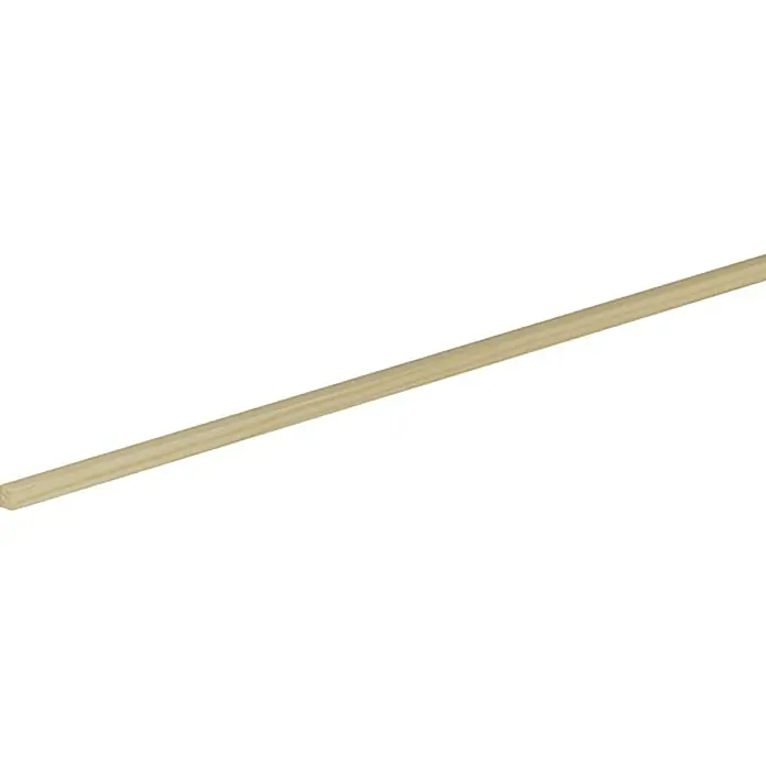 Profiles and more Četvrtasti profil - 1 m x 6 mm x 6 mm, Smreka-bor, Neobrađeno - Pogled s lijeve strane