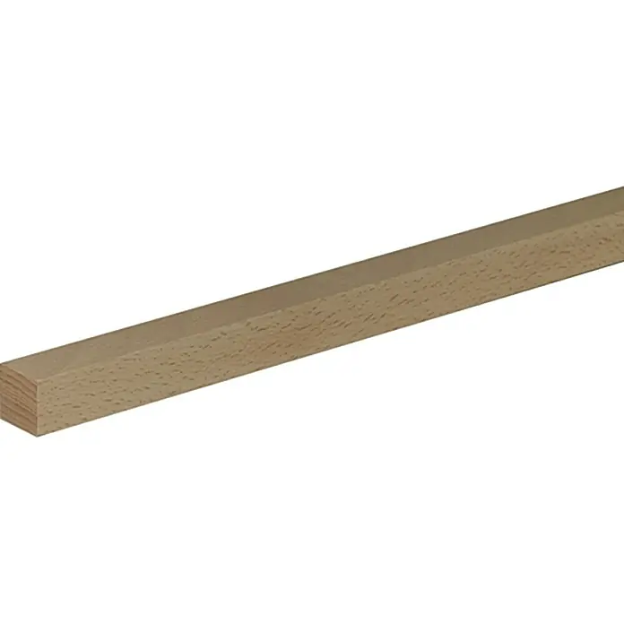 Profiles and more Četvrtasti profil - 0,95 m x 23 mm x 23 mm, Bukva, Neobrađeno - Pogled s lijeve strane